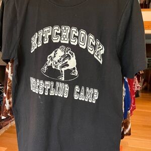 Black Hitchcock Wrestling Camp T-Shirt